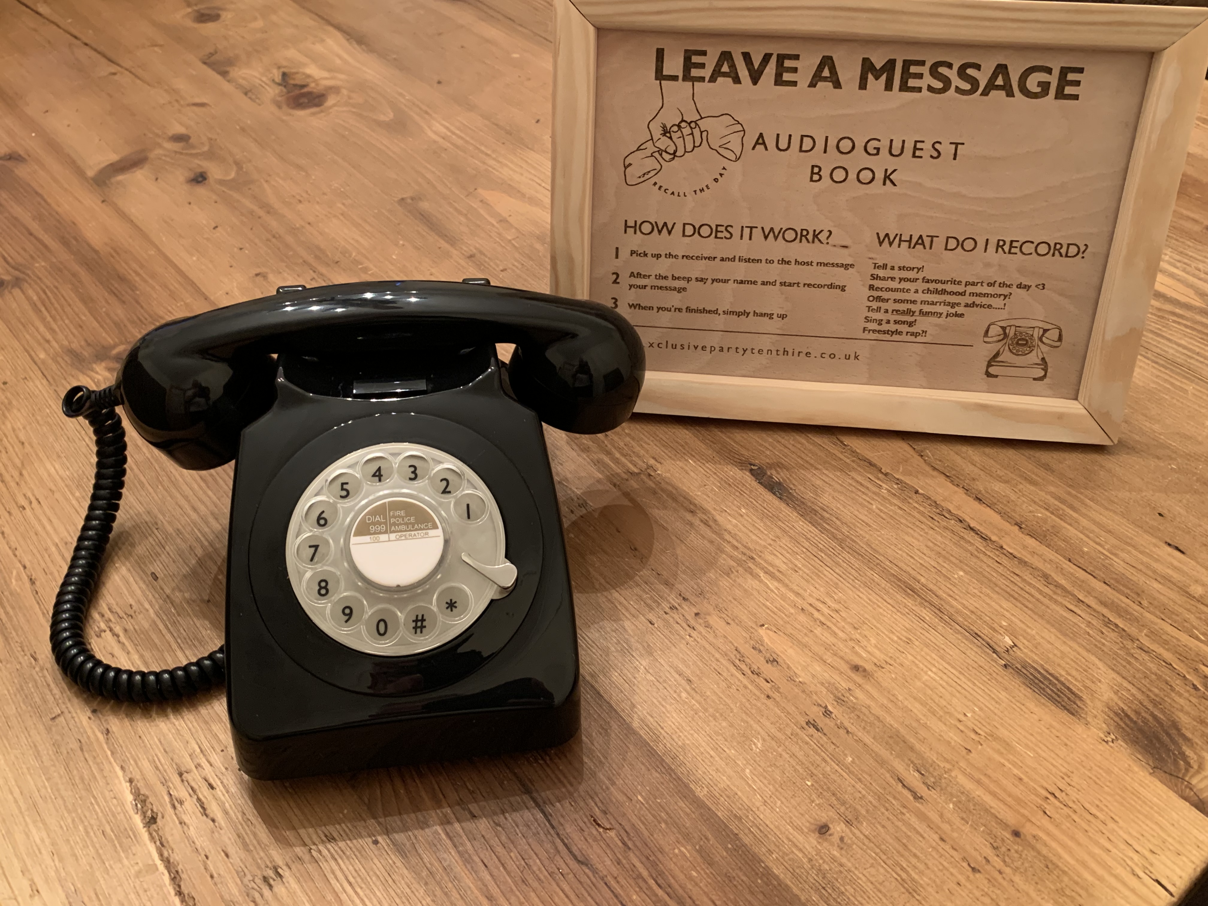 Audio Guest Phone Hire